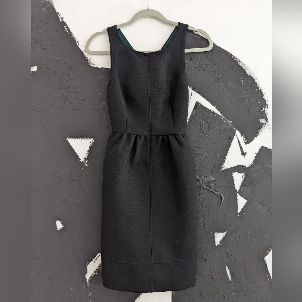 Maeve Classic LBD Textured Dress - Picture 2 of 9